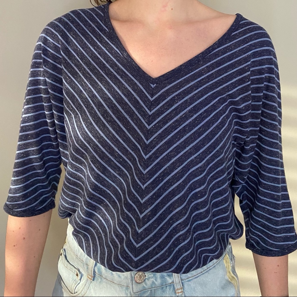 Loose top with 1/2 sleeves